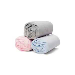 Bouton Jaune - Drap Contour Coton - Rose||Bouton Jaune - Contour cloth Cotton - Rose