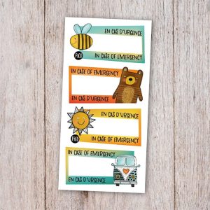 Pico Tatouage - Tatouages Temporaires - En Cas d'Urgence||Pico Tatouage - Temporary tattoos - In Case of Emergency