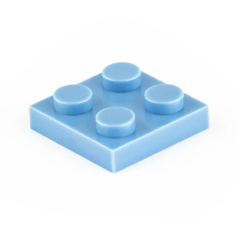 160 Blocs de Construction Plaque 2×2 – Image 9