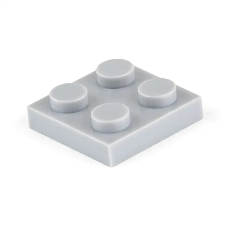 160 Blocs de Construction Plaque 2×2 – Image 7