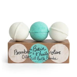 Lolo - Bombes de Bain à l'Huile d'Olive||Lolo - Olive Oil Bath Bombs