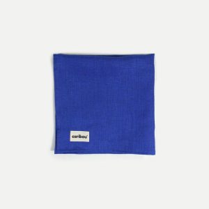 Caribou - Bandana en Lin - Bleu||Caribou - Linen Bandana - Blue