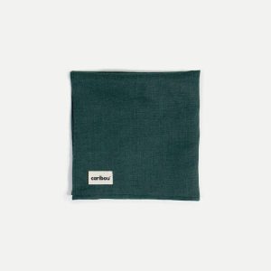 Caribou - Bandana en Lin - Emeraude||Caribou - Linen Bandana - Emerald