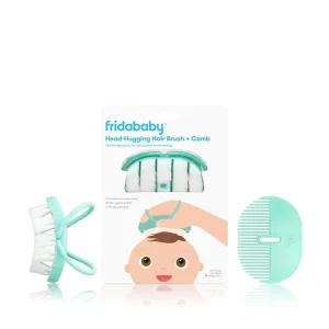 Fridababy - Ensemble de Brosse et Peigne||Fridababy - Head-Hugging Hair Brush + Comb