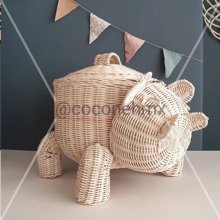 Coconeh - Panier - Neil l'Hippo||Coconeh - Neil Hippo - Basket