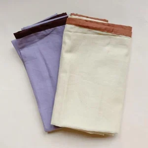 HAPS Nordic - Ensemble de 2 Emballages Pour Cadeau Réutilisable Sun Light / Lavender||HAPS Nordic - Set of 2 Reusable Gift Wraps Sun Light / Lavender