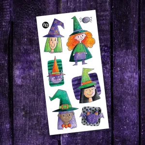 Pico Tatouage - Tatouages Temporaires - Sorcières||Pico Tatouage - Temporary Tattoo - Witches