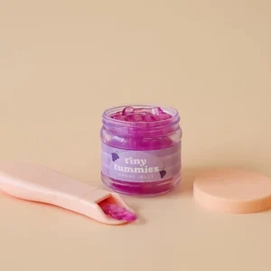 Tiny Harlow - Ensemble de Gelée Tiny Tummies pour Poupée - Raisin||Tiny Harlow - Tiny Tummies Puree Set - Grape