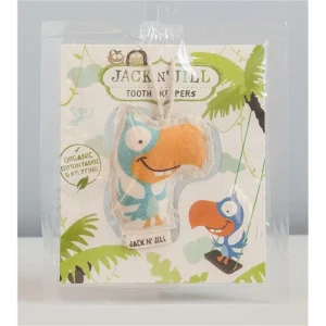 Jack N' Jill - Pochette à dents - Perroquet||Jack N' Jill - Toothbrush Kit - Parrot