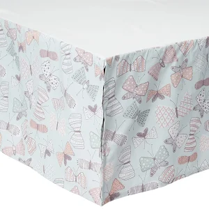 Dwell Studio - Jupe de Berceau - Papillon||Dwell Studio - Crib Skirt - Butterfly
