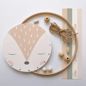 Kit capteur de rêves biche endormie personnalisé