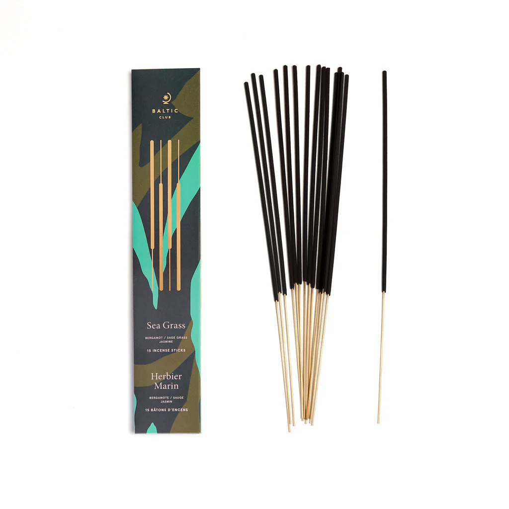 Baltic Club - Bâtons d'Encens - Herbier Marin||Baltic Club - Incense Sticks - Sea Grass