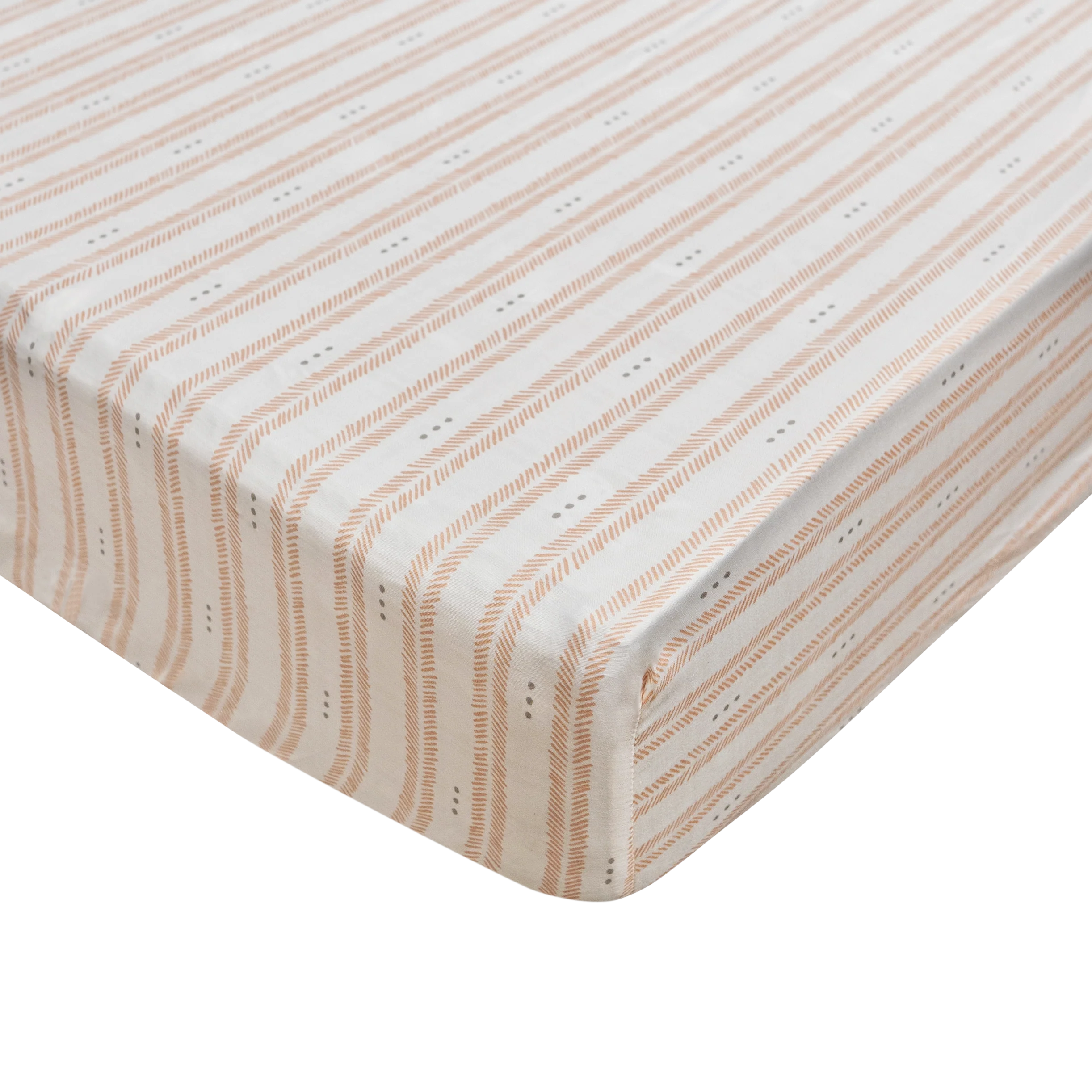 Crane Baby - Drap Contour pour Bassinet - Herringbone||Crane Baby - Crib Fitted Sheet - Herringbone – Image 2