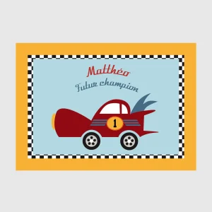 Cadre prénom "futur champion"