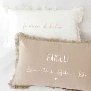 Coussin décoratif personnalisé