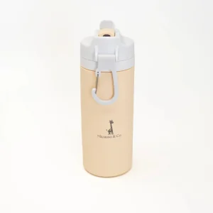 Micasso & Co. - Bouteille d'eau en silicone - Blanc Crème||Micasso & Co. - Silicone water bottle - Cream