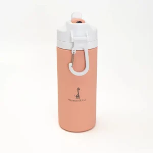 Micasso & Co. - Bouteille d'eau en silicone - Vieux Rose||Micasso & Co. - Silicone water bottle - Pink