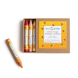 Eco-Kids - Crayons de Cire||Eco-Kids - Extra Large Beewax Crayons