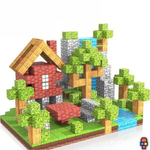 Jeu construction magnétique | Mini Monde Pixel