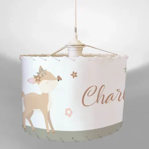 Luminaire original à suspendre sur le thème biche