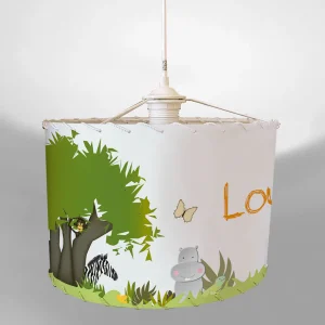 Plafonnier personnalisable de la déco safari