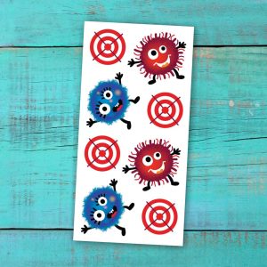 Pico Tatouage - Tatouages Temporaires - L'Attaque des Microbes||Pico Tatouage - Temporary Tattoos - Microbe Attack