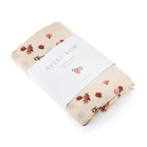 Avery Row - Lange en mousseline - Pêches || Avery Row - Muslin Swaddle -Peaches