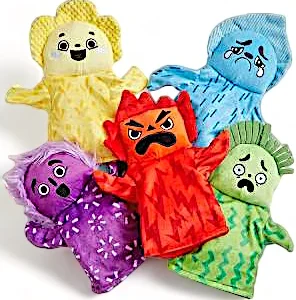 Marionnettes émotions-Apprentissage émotions-communication