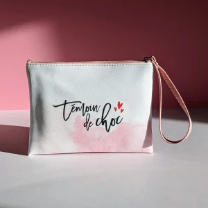 Pochette Témoin de choc - cadeau témoin de mariage