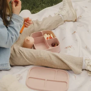 Micasso & Co. - Boîte à Lunch Bento en Silicone||Micasso & Co. - Silicone Bento Lunch Box