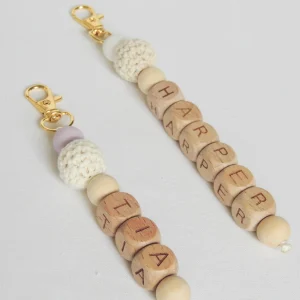 Porte-clés en perles