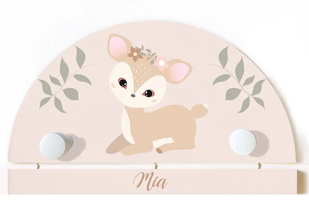 Portemanteau prénom sur le thème de la biche – Image 2