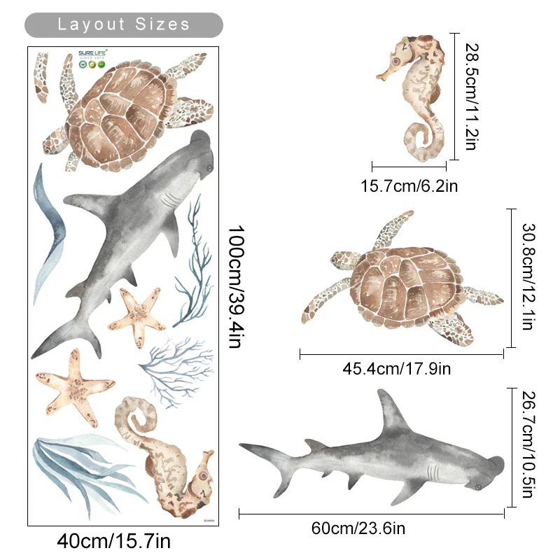 Autocollants muraux Océan – Image 8