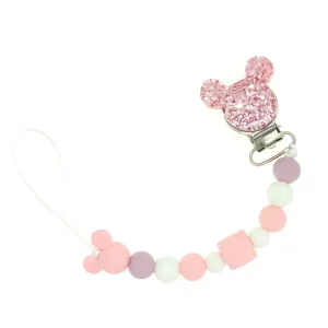 Attache tetine - Attache sucette - Mickey