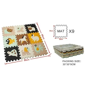 Tapis de jeu bébé - Tapis d'éveil