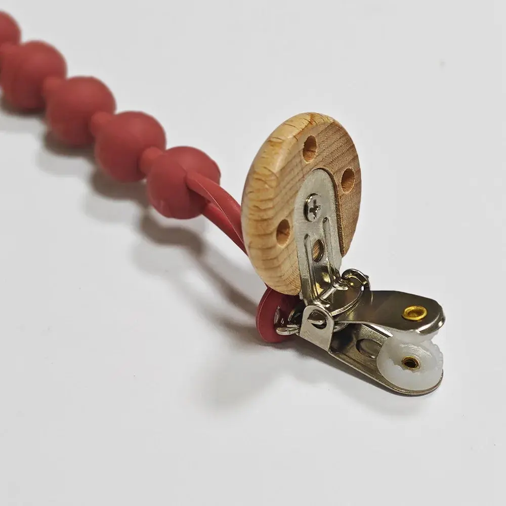 Attache tetine - Attache sucette - Bois – Image 3