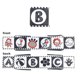 Jouet bebe - Jouet pour bébé - Livre tissu Montessori