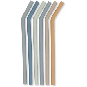 Konges Slojd - Assortiment de 6 Pailles - Boy||Konges Slojd - Assortment of 6 Straws - Boy