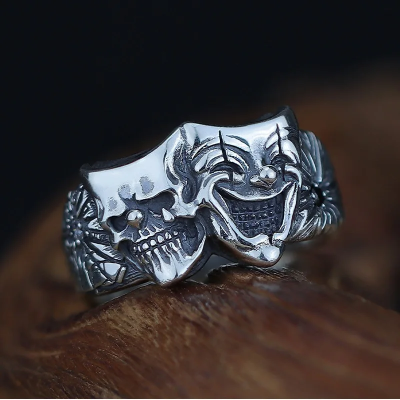 Bague Joker deux faces pour hommes – Image 3