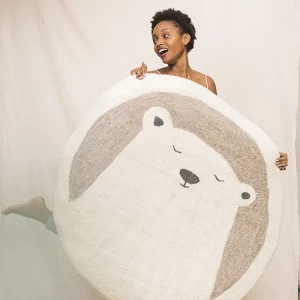 Tapis ronds animaux mignons