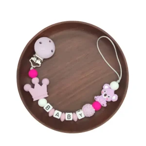 Attache tetine - attache sucette - Ours