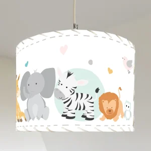 Plafonnier personnalisé des bébés animaux