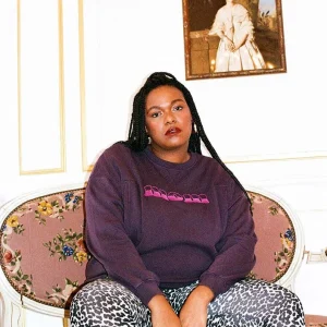 Tajinebanane - Chandail Molletoné d'Allaitement - Mom Mauve||Tajinebanane - Breastfeeding Sweat-Shirt - Mom Purple