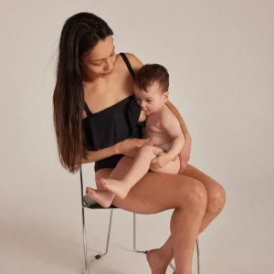 Tajinebanane - Maillot de Bain d'Allaitement - Noir||Tajinebanane - Nursing Bathing Suit - Black