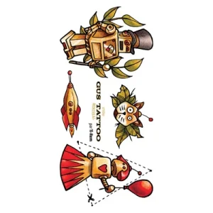 Pico Tatouage - Tatouages Temporaires - Gus Tattoo||Pico Tatouage - Temporary Tattoos - Gus Tattoo