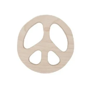 Wooden Story - Jouet de Dentition - Signe de Paix||Wooden Story - Teether - Peace