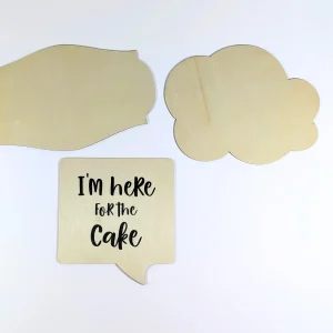 (LOT *30) Pancartes Photobooth à personnaliser | Accessoires photobooth en bois