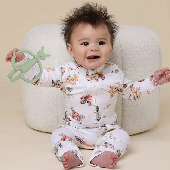 Anneau de dentition | Naturel Hêtre