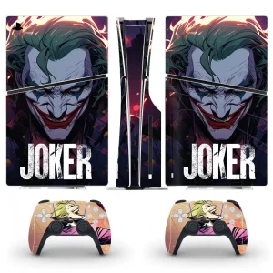 Autocollant PS5 Slim Disc Joker Batman