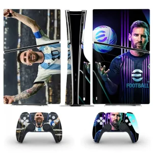 Autocollant PS5 Slim Disc Lionel Messi